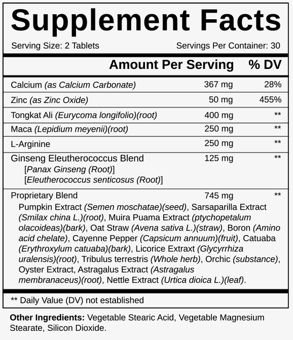 cilexin supplement facts