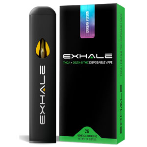 Exhale Durban Poison THCA  Disposable