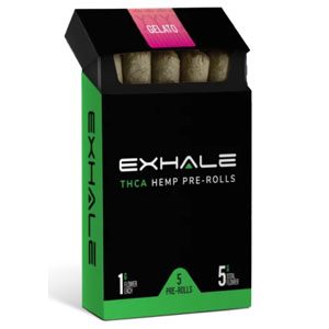 Exhale THCA Pre Rolls Gelato