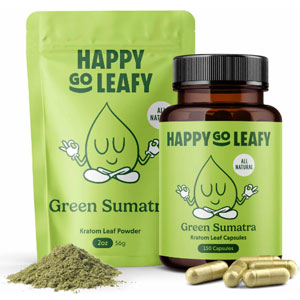 Happygoleafy Green Sumatra  Kratom    