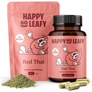 Happygoleafy Red Thai Kratom