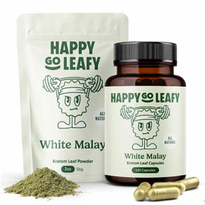 Happygoleafy White Malay Kratom
