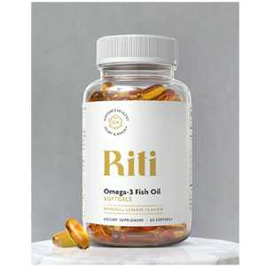 Riti Omega-3 Fish Oil Softgels