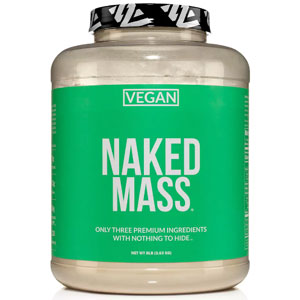 Naked Mass Vegan Weight Gainer Supplement